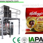Máquina de envasado automático de harina de avena Máquina de envasado de alimentos Máquina de envasado automático de gránulos para avena diaria