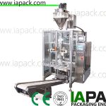 Máquina de envasado automática vertical de polvo de café 50 bolsas / min taladro de llenado
