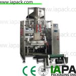 Máquina de sellado de llenado vertical de alta eficiencia automatizada PLC servo