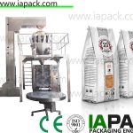 stabilo bag vffs máquina de embalaje para granos de café quad seal stabilo bagger